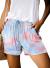 Womens Comfy Drawstring Casual Elastic Waist Pocketed Loose Fit Shorts (S-3XL)