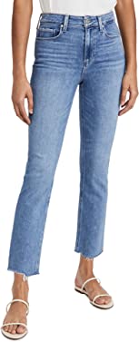 PAIGE Women's Cindy Jeans with Raw Hem