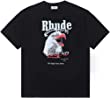 Odkdfoic Classic T-Shirt, Popular Short Sleeve for Men Women, Crew Neck Breathable Unisex Hip Hop T-Shirt, Black