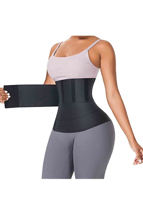 Waist Trainer for Women Sauna Trimmer Belt Tummy Wrap Plus Size