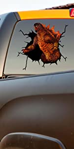 Godzilla Family Car Decals King Kong Vs Godzilla Sticker