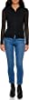 Calvin Klein Women's Collar Mesh Long Sleeve Blouse