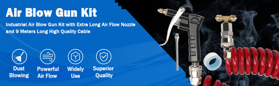 Truck Air Seat Blow Gun Kit