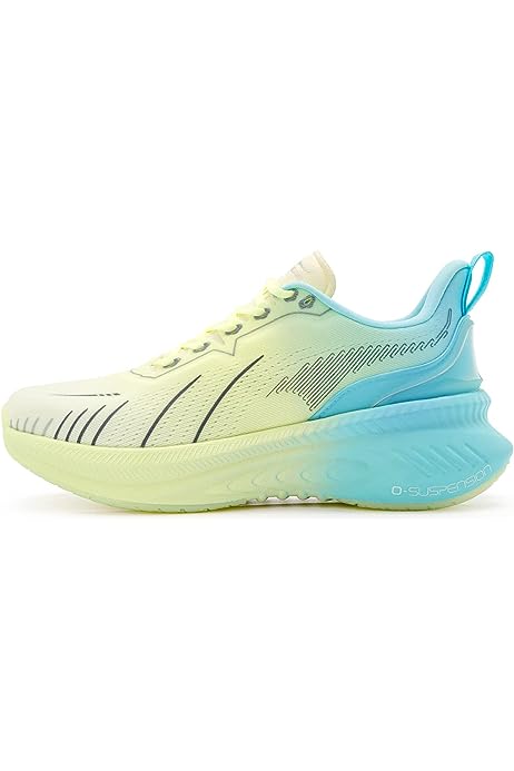 Men's Comfortable Lightweight Running Shoes - Bumper Elite Max Cushioning Breathable Walking Sneakers for Casual Workout, Training, Fitness, Gym, Jogging