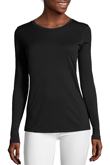 womens Sport Cool Dri Performance T-shirt, Short Or Long Sleeve