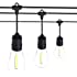 Waterproof Outdoor String Lights, 78 Feet Hanging Patio Lights, E26 Socket Base with 27 LED Bulbs (2 Spare), for Backyard Por