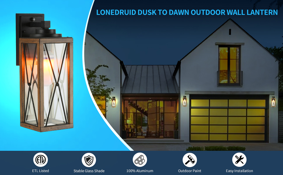 outdoor wall lantern