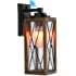 Dusk to Dawn Sensor Outdoor Wall Lantern 16"H Waterproof Exterior Wall Light Outside Sconce Lighting Fixtures Anti-Rust Wall 