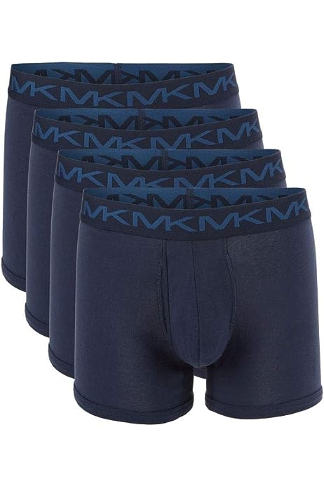 Men`s Performance Cotton Boxer Briefs 4 Pack