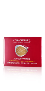 Connoisseurs Jewelry Wipes