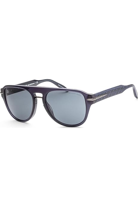 Burbank Blue Gray Aviator Men's Sunglasses MK2166 300287 56
