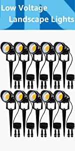 low voltage landscape lights