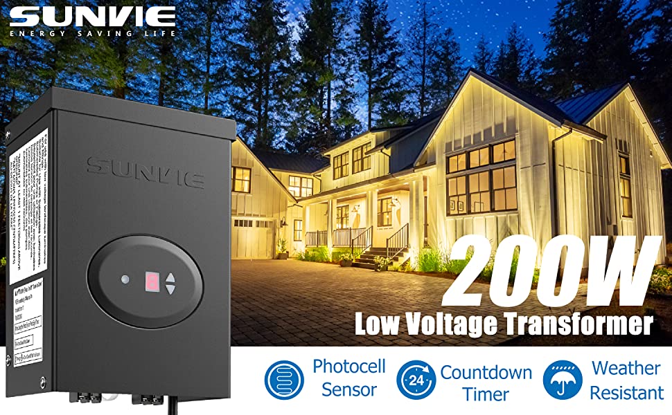 200W low voltage transformer