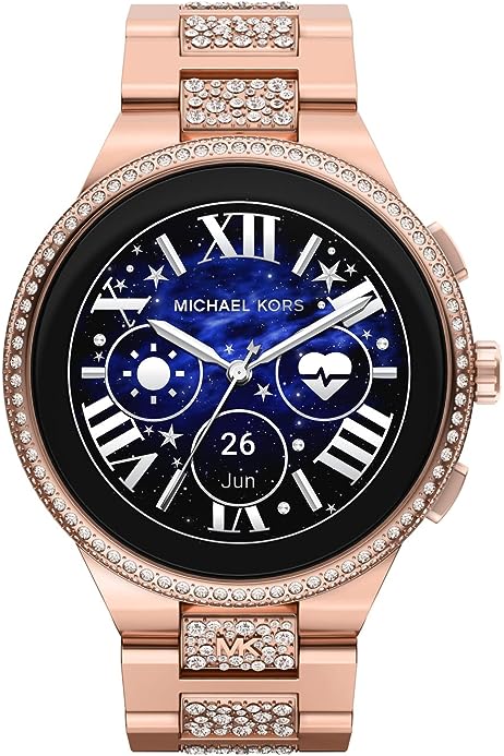 Men's & Women's Gen 6 44mm Touchscreen Smart Watch with Alexa Built-In, Fitness Tracker, Sleep Tracker, Heart Rate Monitor, GPS, Music Control, Smartphone Notifications (Model: MKT5147V)