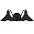 2-Light Bathroom Vanity Light Wall Sconce Industrial Kitchen Bathroom Farmhouse Wall Lighting Oil Rubbed Black Finish