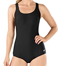 Speedo Women''s Princess Cut One Piece Conservative Swimsuit