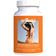 Feel Good Digestive Enzymes — Solluna by Kimberly Snyder — Digestion &amp; Nutrient Absorption Aid for Stomach Pain, Gas &amp; Bloating — Multi-Enzymes Lipase, Amylase, Protease, Cellulase, &amp; Galactosidase