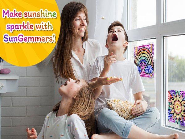 suncatcher kits for kids sun catcher kids craft suncatcher paint sun catcher sticker window art gem