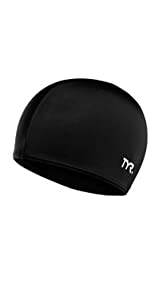 TYR, TYR sport, latex swim cap, swim cap latex, adult latex swim cap, swimming, triathlon swim
