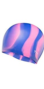 TYR, TYR sport, latex swim cap, swim cap latex, adult latex swim cap, swimming, triathlon swim