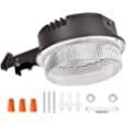 LED Barn Light 50W,Paktonvo 5000K Daylight 6500LM Dusk to Dawn LED Outdoor Yard Light with Photocell,400W MH/HPS Equiv,ETL Listed LED Security Area Light for Farm Porch Yard Street Lighting