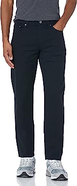 Amazon Essentials Men's Straight-Fit 5-Pocket Stretch Twill Pant