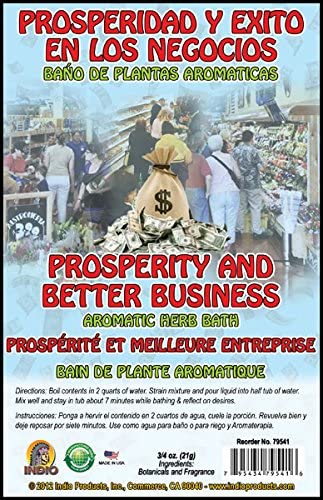 Prosperity Bath Herbs 0.75oz Jar