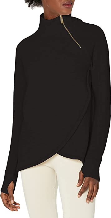 Jockey Women's Long Sleeve Asymmetrical Pullover