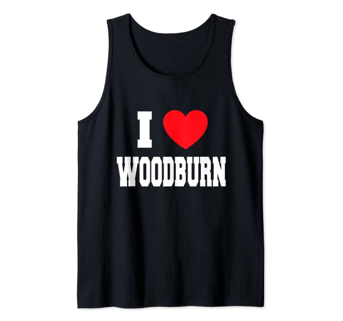 I Love Woodburn Tank Top