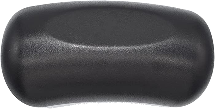XXIOJUN Bathtub Pillow, Spa&Bath Accessories， Luxury Bath Cushion， with Powerful Suction Cup for Hot Tub, Jacuzzi, Bathtub and Spa (Color : Black, Size : 26x13cm)