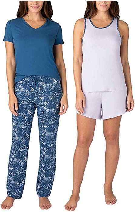 Eddie Bauer Ladies' 4-Piece PJ Sleepwear Set