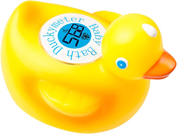 Duckymeter, the Baby Bath Floating Duck Toy and Bath Tub Thermometer