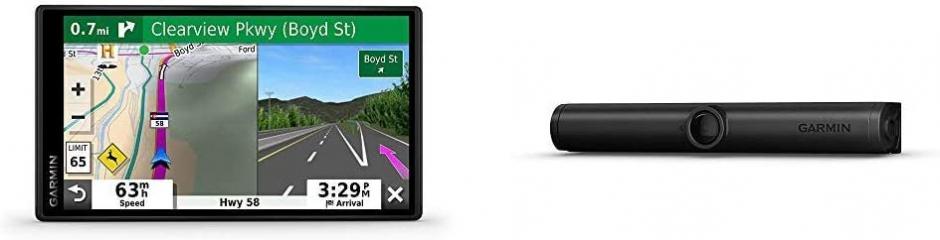 Garmin DriveSmart 55 & Traffic: GPS Navigator with a 5.5Çƒ˘ Display, Hands-Free Calling, Included Traffic alerts and Information to enrich Road Trips & BC 40, Wireless Backup Camera