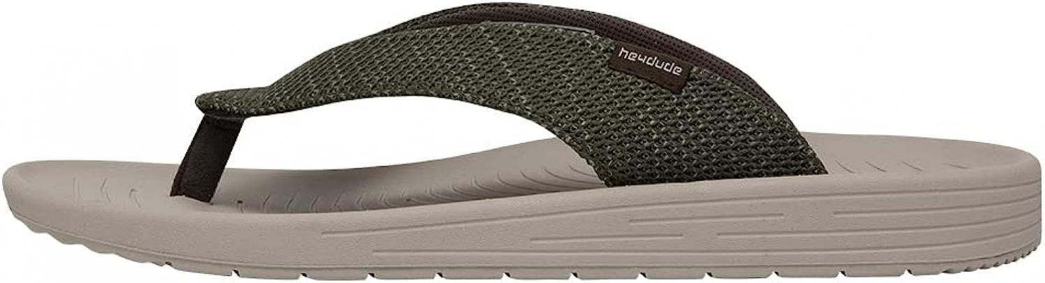 Hey Dude Men's Milo Multi Colors | Men’s Footwear | Men’s Slip On Sandals | Comfortable & Light-Weight